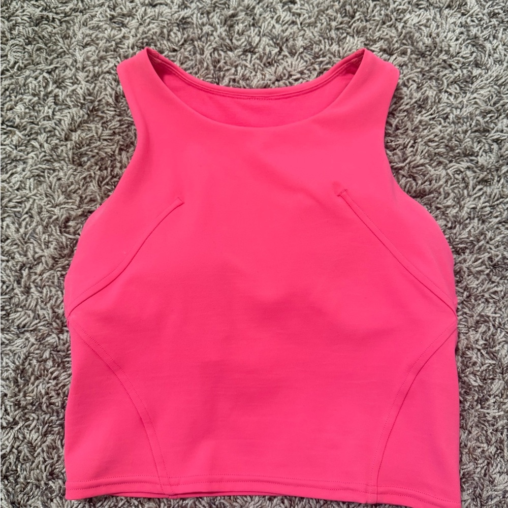 Lululemon Athletica Bright Pink Tank Top